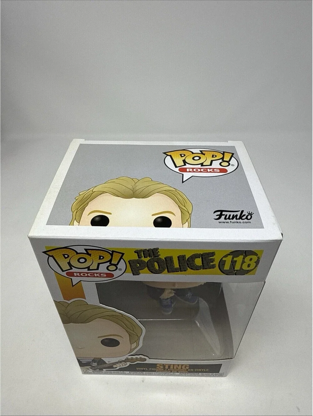 Funko POP! The Police | #118 STING w/Bass Guitar